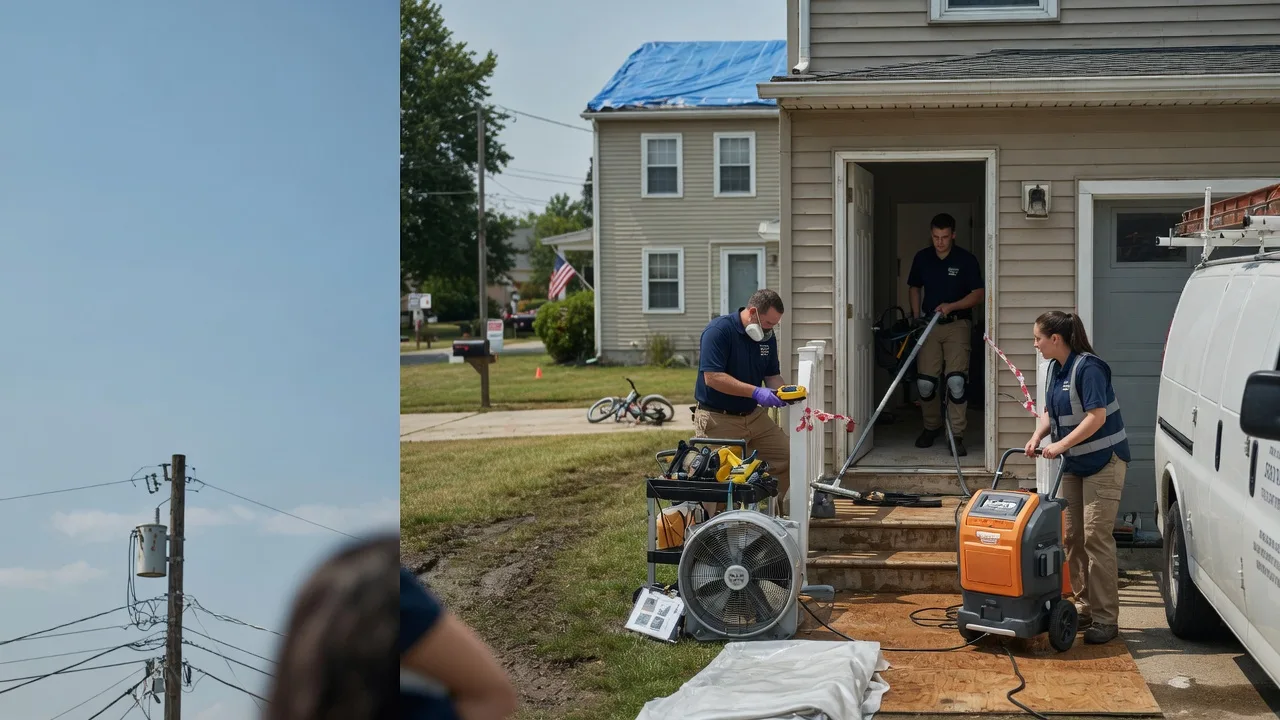 Water Damage Repair in Sheboygan Falls, WI near me